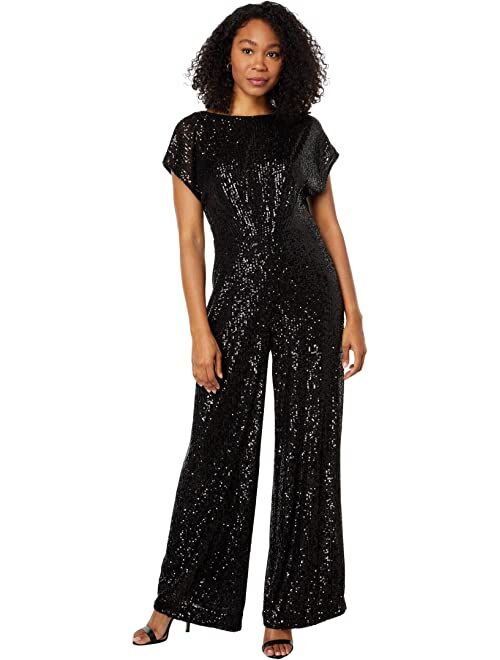 Maggy London Wide Neck Jumpsuit