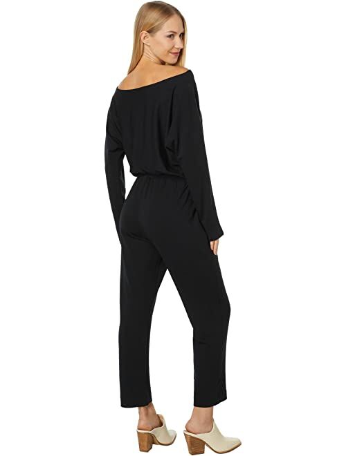 Splendid Illiana Off Shoulder Jumpsuit