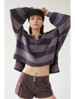 Allie Notch Neck Pullover Sweater
