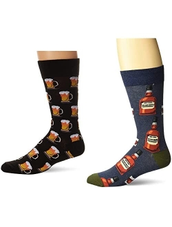 Men's Socks, Pizza Crew