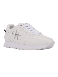 JEANS Women's Cayle Logo Casual Lace-Up Sneakers