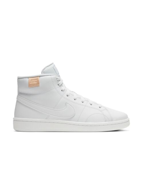 NIKE Women's Court Royale 2 Mid High Top Casual Sneakers from Finish Line