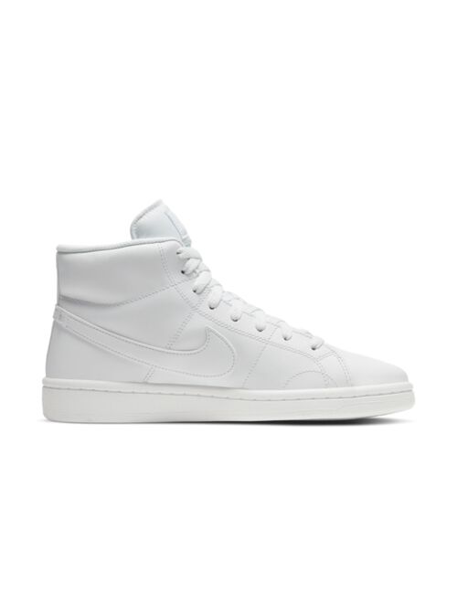 NIKE Women's Court Royale 2 Mid High Top Casual Sneakers from Finish Line