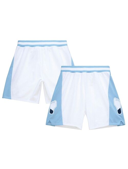 Men's Mitchell & Ness Michael Jordan White North Carolina Tar Heels 1983/84 Authentic Shorts