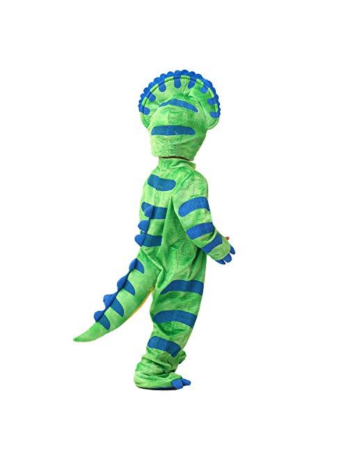 Spooktacular Creations Baby Triceratops Dinosaur Costume Set for Halloween Party