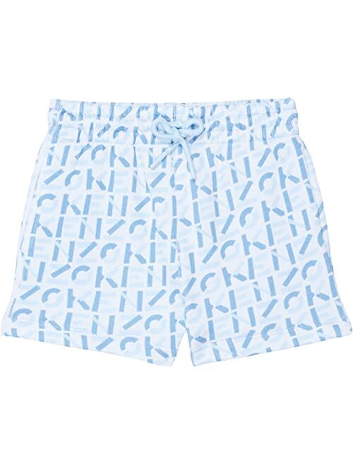 Kenzo Kids All Over Logo Shorts (Toddler)