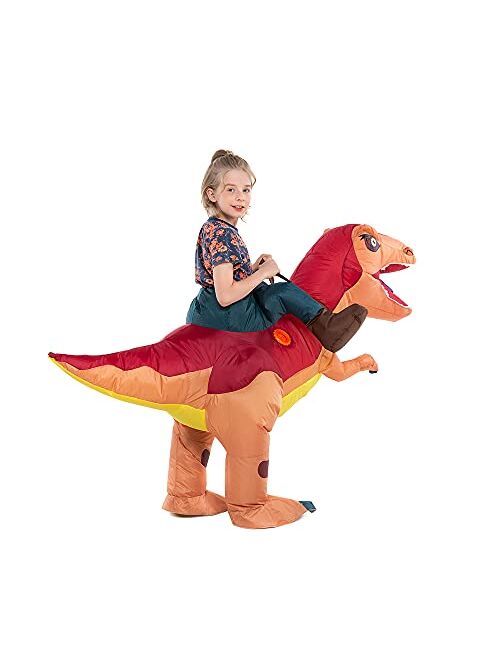 HSCTEK Inflatable Toddler Dinosaur Halloween Costume Boys Girls