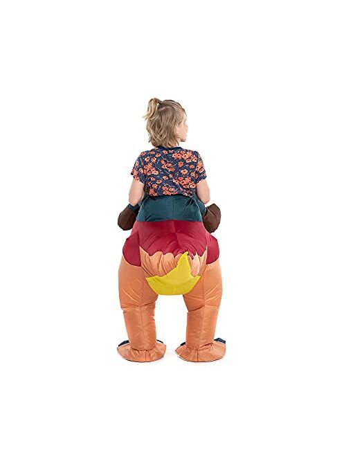 HSCTEK Inflatable Toddler Dinosaur Halloween Costume Boys Girls