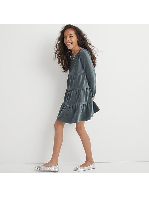 J.Crew Girls' tiered corduroy dress