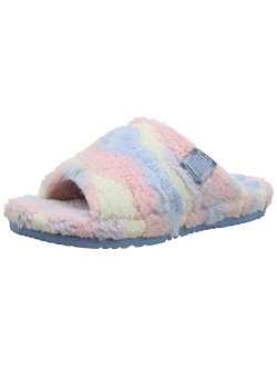 Men's Fluff You Cali Collage Slipper