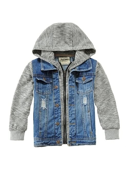 Banibear Boys' Denim Jacket Outerwear, 9M-14 Years