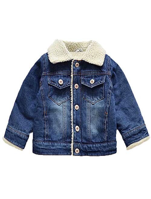 Banibear Boys' Denim Jacket Outerwear, 9M-14 Years