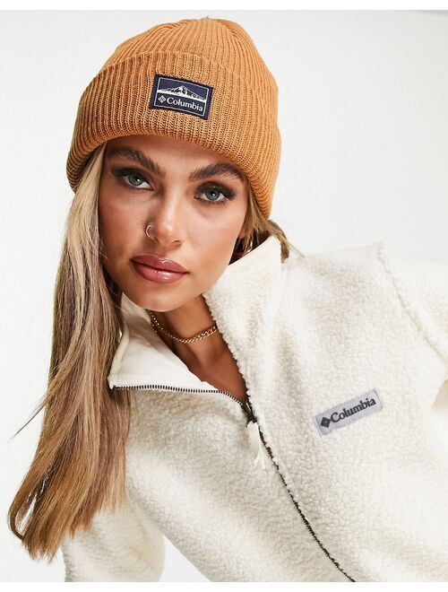 Columbia Lost Lager beanie in orange