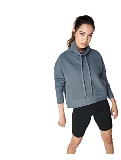 Womens Sustainable Harmonise Luxe Fleece Sweatshirt