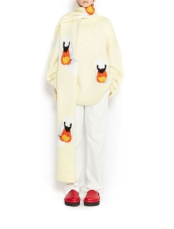 JW Anderson swan-motif jumper