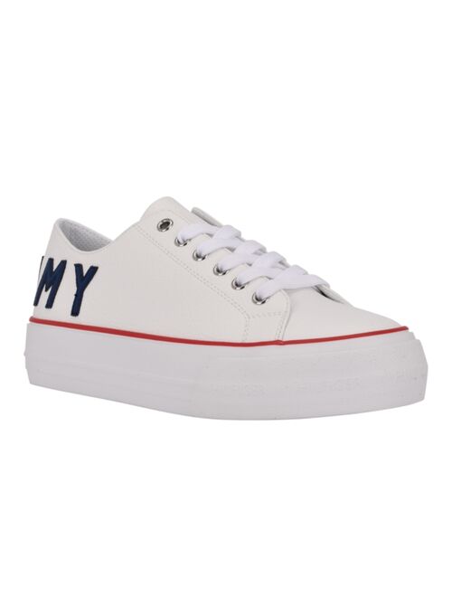 TOMMY HILFIGER Women's Helien Casual Lace-Up Sneakers