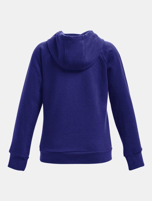 Under Armour Girls' UA Rival Fleece Big Logo Hoodie