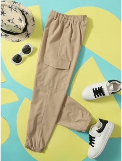 Boys Flap Pocket Cargo Pants