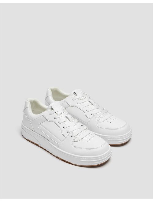 Pull&Bear sneakers in white