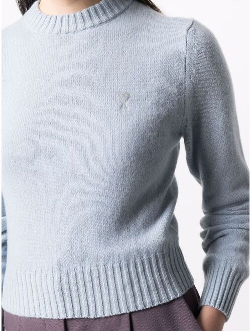 AMI Paris Ami De Coeur cashmere jumper