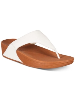 Women's Lulu Leather Toe-Thongs Sandals