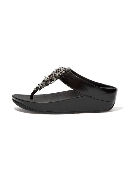 FITFLOP Women's Rumba Beaded Toe-Post Sandals