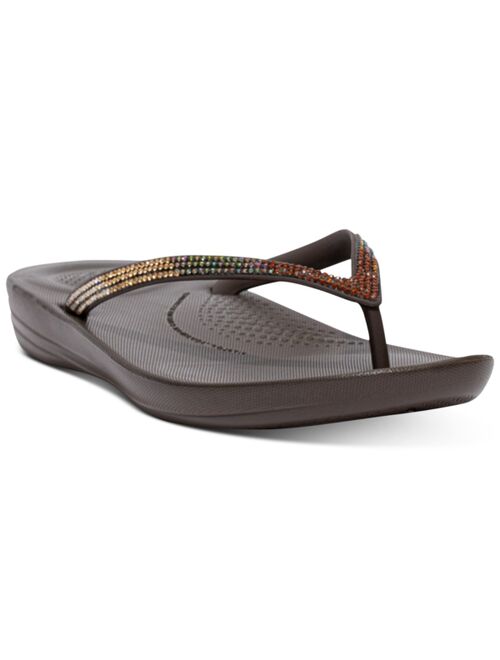 FITFLOP Women's Iqushion Ombre Sparkle Flip-Flops