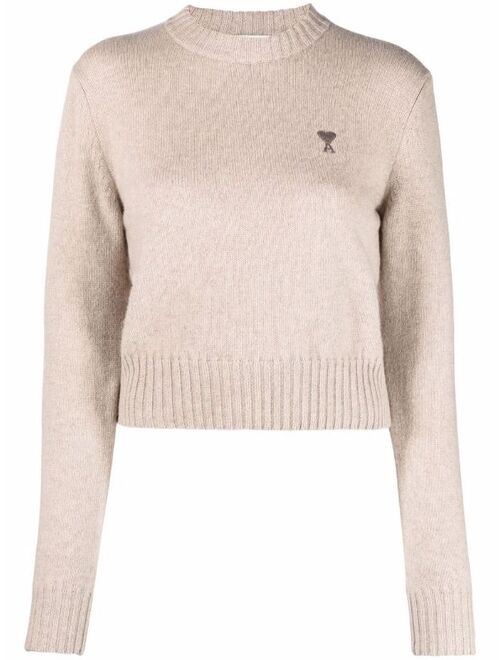 AMI Paris Ami De Coeur cashmere jumper