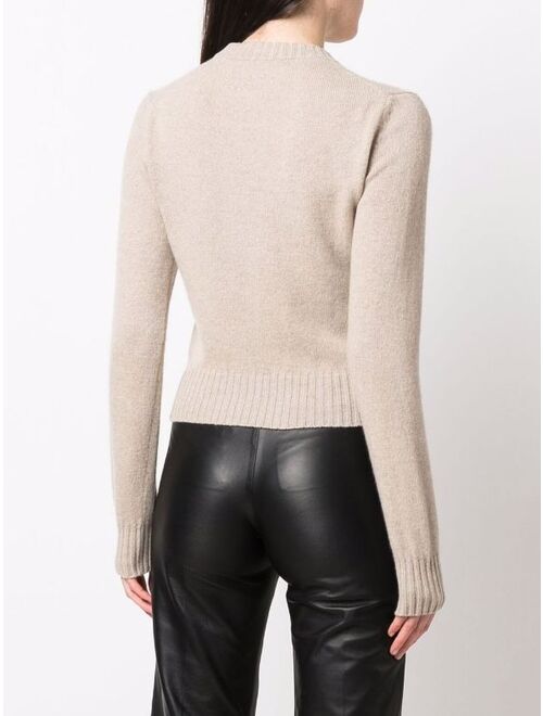 AMI Paris Ami De Coeur cashmere jumper