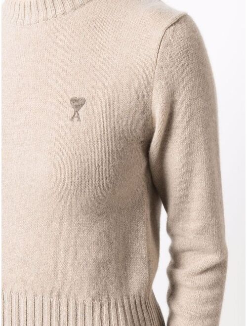 AMI Paris Ami De Coeur cashmere jumper