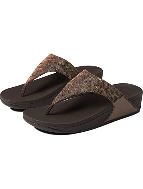 FitFlop Lulu Glitz Toe Post Sandals