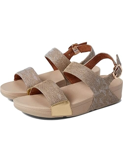 Lulu Glitz Back-Strap Sandals