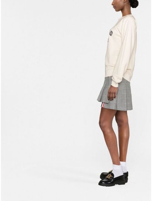 SANDRO logo-print long-sleeved jumper