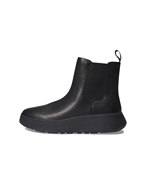 FitFlop F-Mode Leather Flatform Chelsea Boots