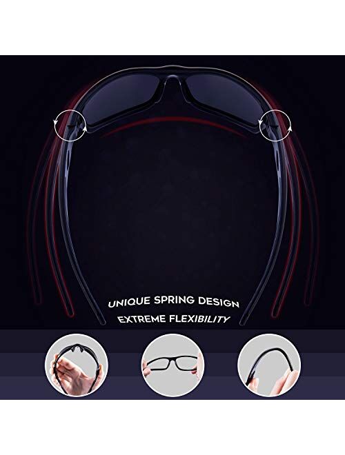 RIVBOS Sunglasses for Men Women Polarized UV Protection Sports Fishing Driving Shades Cycling RB833