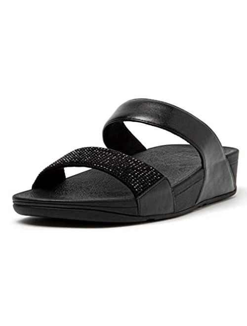 FitFlop Lulu Crystal Embellished Slides