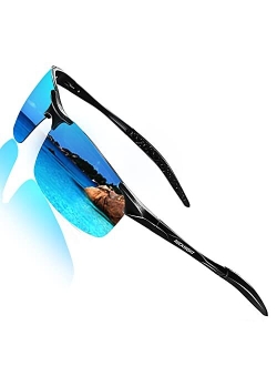 ROCKNIGHT Driving HD Polarized UV400 Protection Ultra light Al-Mg Golf Fishing Outdoor Sunglasses