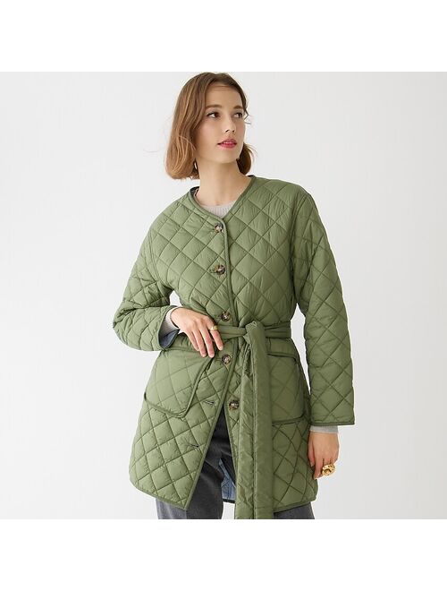 J.Crew Reversible quilted lightweight Greenwich jacket