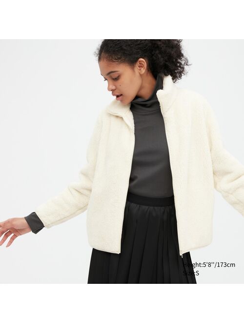 UNIQLO Fluffy Yarn Fleece Full-Zip Jacket