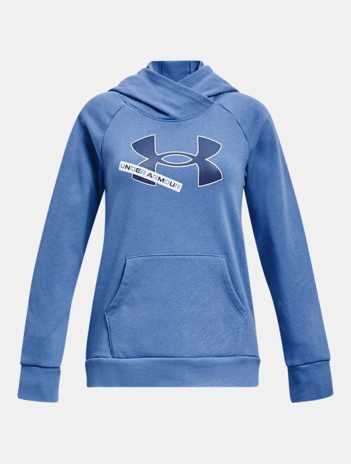 Under Armour Girls' Rival Fleece Logo Hoodie