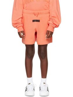 Essentials Kids Pink '1977' Shorts