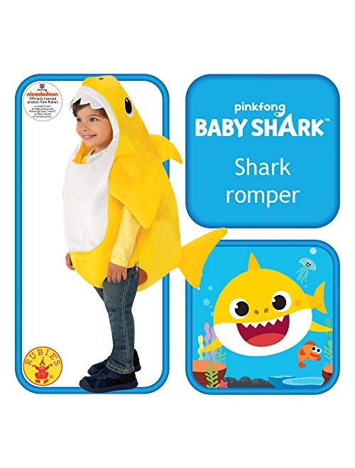 Rubie's Kid's Baby Shark Costume with Sound Chip