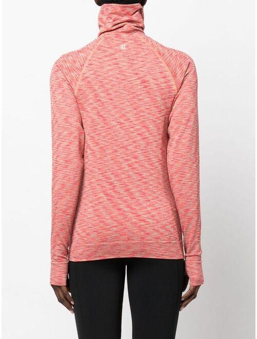 Sweaty Betty Spacedye roll-neck top