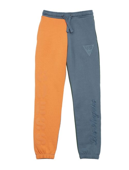 GUESS Big Boys Color Block Adjustable Joggers