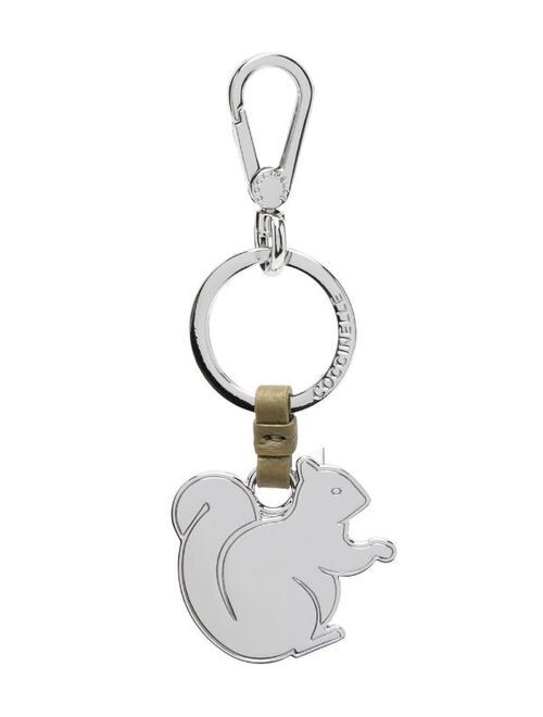 Coccinelle squirrel-pendant keyring