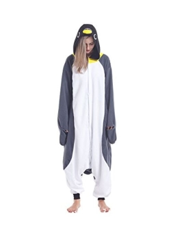 Sqlszt Animal Adult Onesie Pajamas Plush One Piece Cosplay Animal Costume