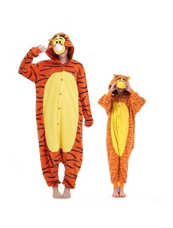 Beauty Shine Adult Unisex Animal Costume Halloween Christmas Cosplay Plush Pajamas Onesie