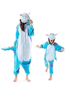 Beauty Shine Adult Unisex Animal Costume Halloween Christmas Cosplay Plush Pajamas Onesie