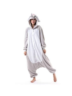 Beauty Shine Adult Unisex Animal Costume Halloween Christmas Cosplay Plush Pajamas Onesie