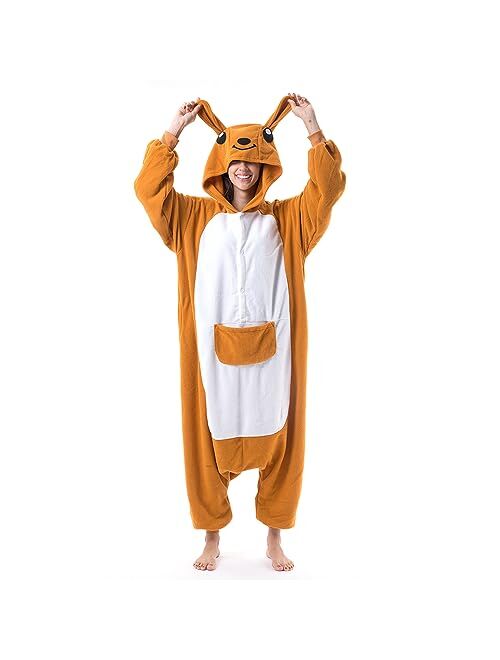 Beauty Shine Adult Unisex Animal Costume Halloween Christmas Cosplay Plush Pajamas Onesie